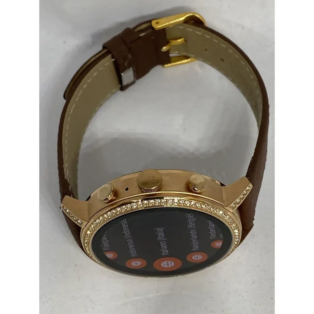 Fossil Gen 4 Authentic Digital Dial Smart Watch Custom Band FTW6015 LT306
